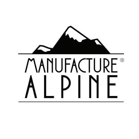 Logo Manufacture Alpine, lunetterie française d'exception faite main en Haute-Savoie